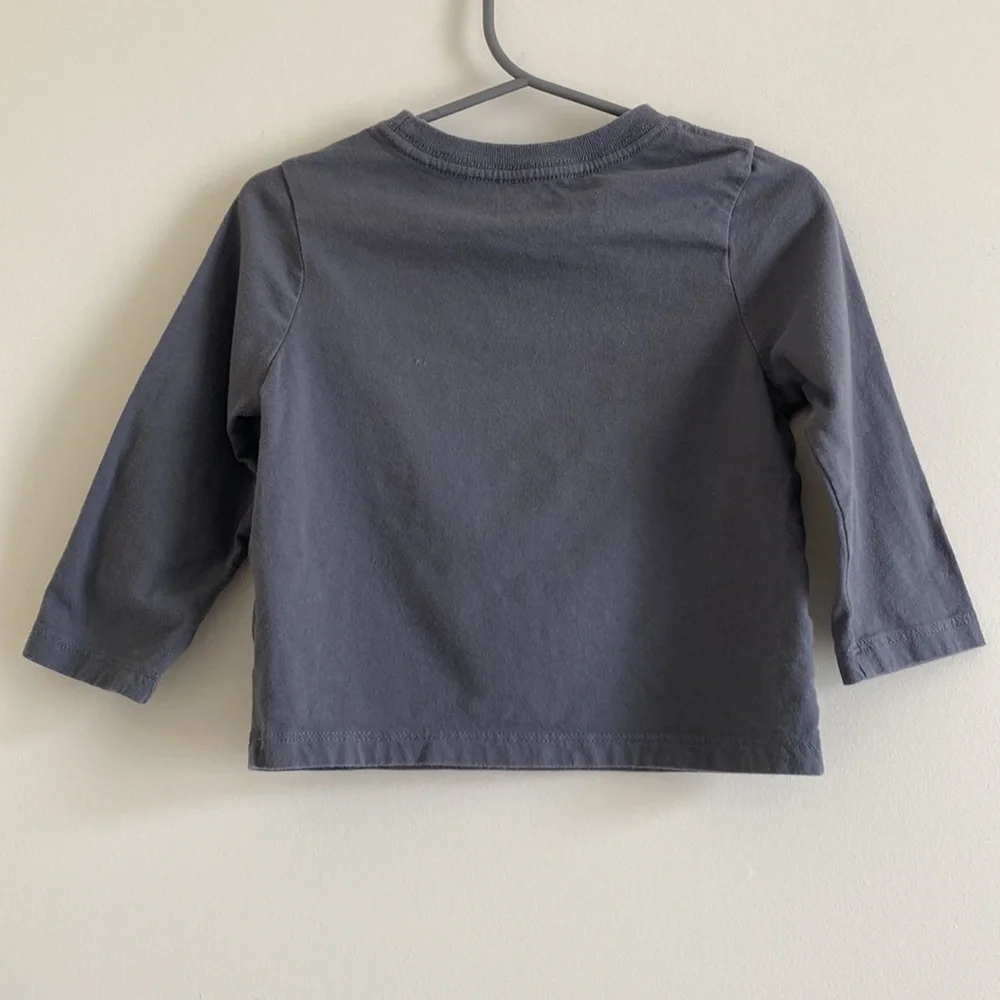 *EUC* The Children’s Place Construction Truck Long Sleeve Graphic Tee